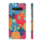 Bespattered Facade Bold Florals Snap Case