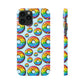 Bespattered Facade Rainbow Sprinkle Donut Slim Case