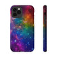 Bespattered Facade Rainbow Universe Impact-Resistant Case