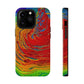 Bespattered Facade Rainbow Vortex Impact-Resistant Case