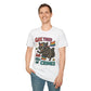 Gay, Tired, and Full of Crimes Raccoon Pride T-Shirt – Gildan Softstyle Unisex Tee