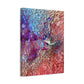 Bespattered Facade Resin Petri Macro Photograph Stretched Matte Canvas Art Prints | Multiple Sizes