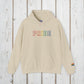 Bespattered Facade Pride Rainbow LGBTQ+ Embroidered Unisex Heavy Blend™ Hooded Sweatshirt