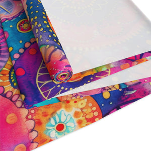 Bespattered Facade Colorful Circles Table Runner (2 sizes)