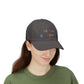 Childless Pet Person Rainbow Embroidered Classic Cap (10 Hat Colors)