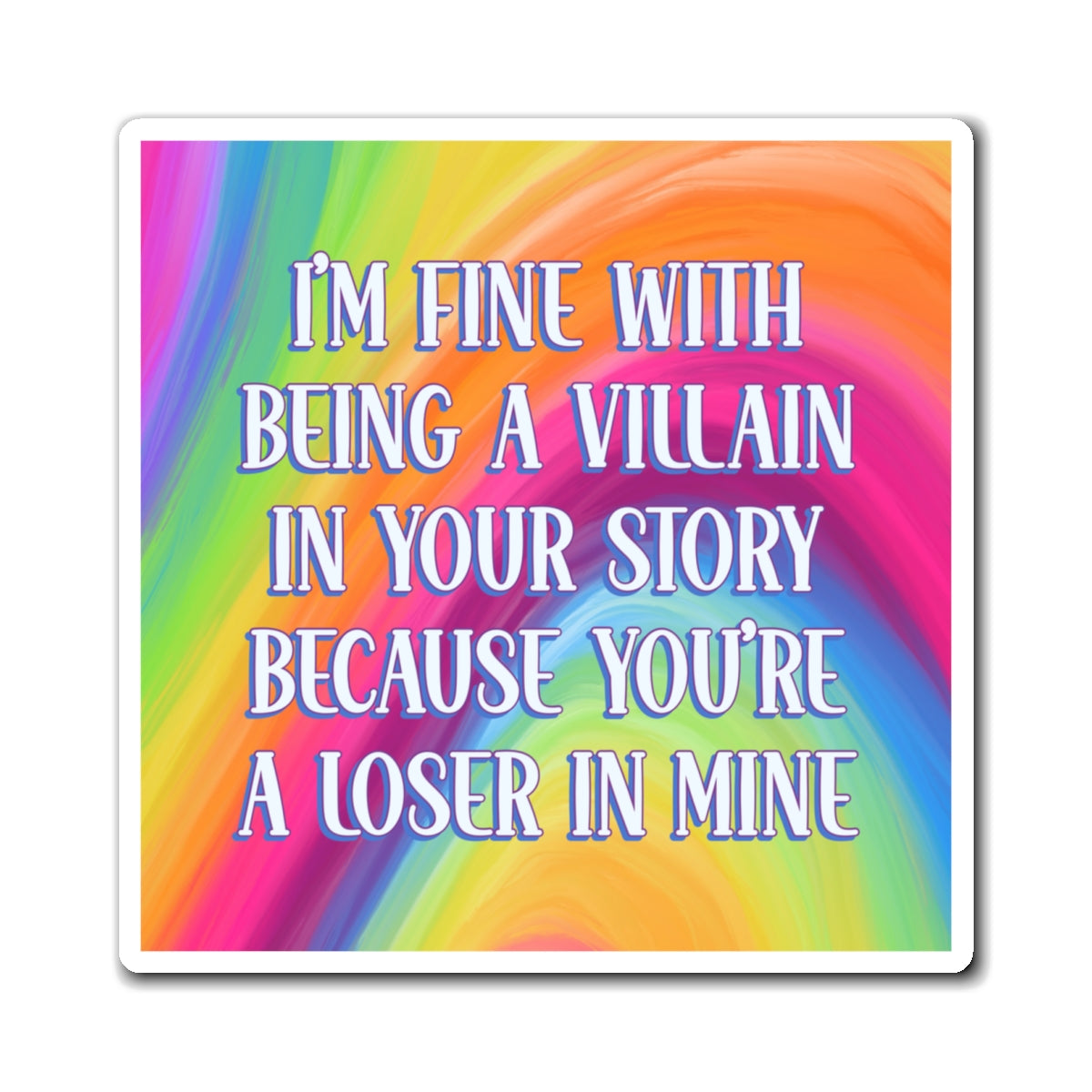 Bespattered Facade "Once Upon a Time" Refrigerator Magnet