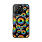 Bespattered Facade Rainbow Sprinkle Donut MagSafe Clear Impact Cases