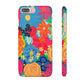 Bespattered Facade Bold Florals Snap Case