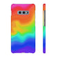 Bespattered Facade Rainbow Heat Map Snap Case