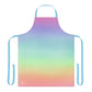 Bespattered Facade Gentle Rainbow Tie-Back Canvas Apron