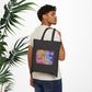 Bespattered Facade Rainbow "Be a Bitch Sometimes" Canvas Tote Bag Reusable Carryall