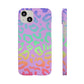 Bespattered Facade Rainbow Leopard Snap Case
