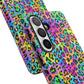 Bespattered Facade Candy Coated Neon Leopard Tough Case