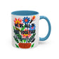 "We're All In This Together..." Rainbow Flowers Mug | Eight Colors | 11oz or 15oz