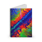 Bespattered Facade Neon Light Spiral Notebook - Lined Pages