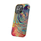 Bespattered Facade Rainbow Rings Abstract Art MagSafe Tough Case