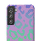 Bespattered Facade Rainbow Leopard Snap Case