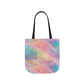 Bespattered Facade Pastel Dreams Canvas Tote Bag | 3 Sizes and 5 Strap Colors