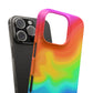 Bespattered Facade Rainbow Heat Map Snap Case