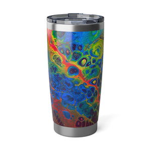 Bespattered Facade Rainbow Vagabond Spill-Resistant Lid Stainless-Steel Tumbler 20oz