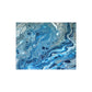 Bespattered Facade Blue Marble Postcards (no envelopes) | Sets of 10, 30, or 50