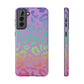 Bespattered Facade Rainbow Leopard Impact-Resistant Case