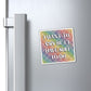 Bespattered Facade "I Want to Cry" Refrigerator Magnet