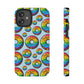 Bespattered Facade Rainbow Sprinkle Donut Impact-Resistant Case