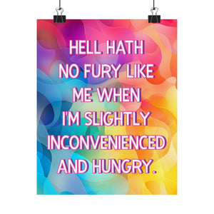 Bespattered Facade "Hell Hath No Fury" Giclée Archival Matte Paper Prints
