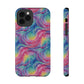 Bespattered Facade Rainbow Nebula Impact-Resistant Case