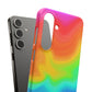 Bespattered Facade Rainbow Heat Map Snap Case