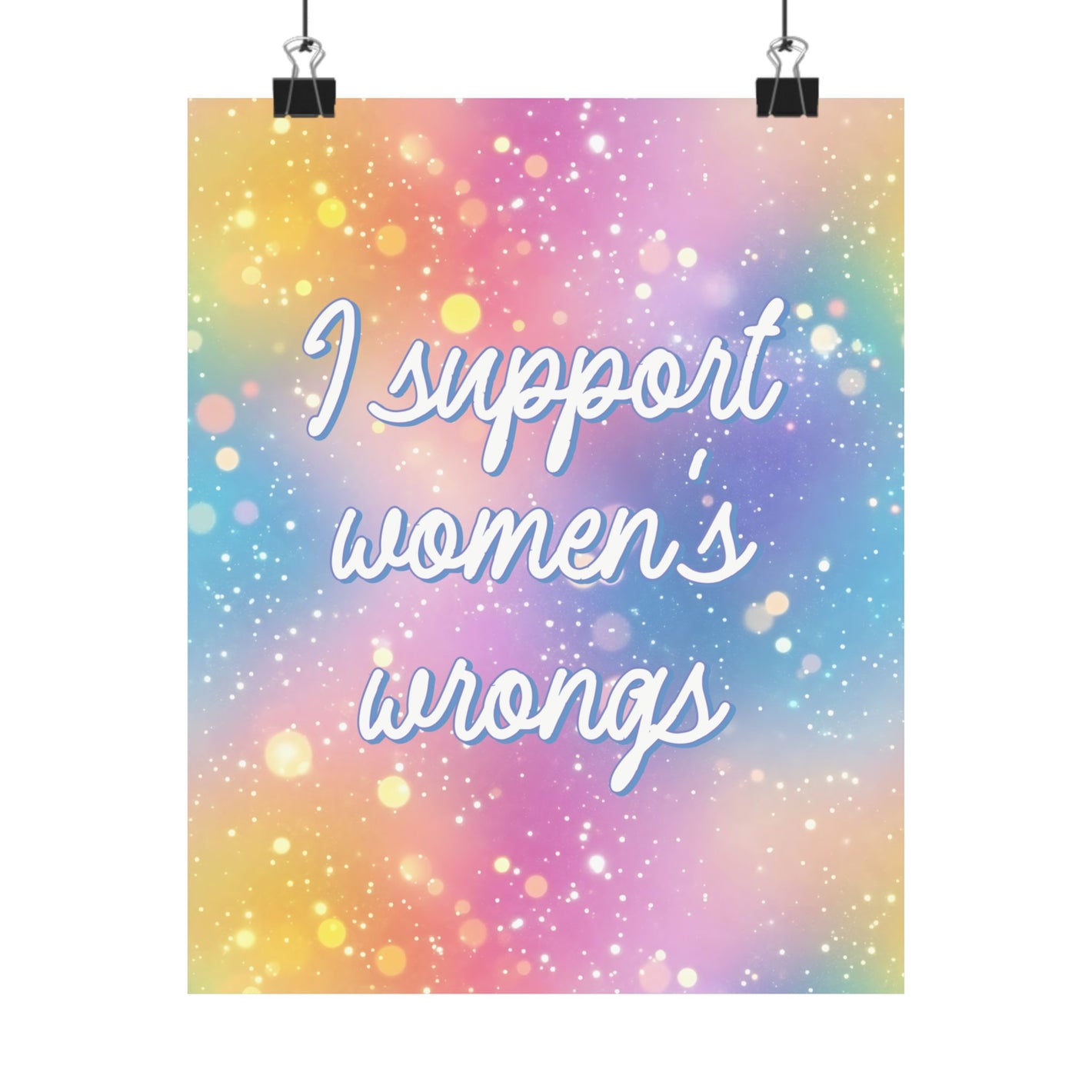 Bespattered Facade "Women Supporting Women" Giclée Archival Matte Paper Prints