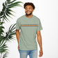 Bespattered Facade Rainbow All Places Should Be Safe Spaces Colorful LGBTQ+ Pride Premium Unisex Comfort Colors Garment Dyed 100% Cotton T-Shirt