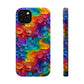 Bespattered Facade Rainbow Swirls MagSafe Tough Case