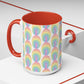 Bespattered Facade Rainbow Fingerprint Mug | Eight Colors | 11oz or 15oz