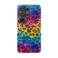 Bespattered Facade Rainbow Watercolor Leopard MagSafe Tough Case
