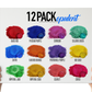 12 Color Opulent High Quality Powder Variety Pack Set Q