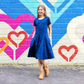 Constellations Glow-in-the-dark Navy Kids Dress