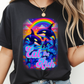 Bespattered Facade Whimsical "Eat the Rich" Orcas Premium Unisex Comfort Colors Garment Dyed 100% Cotton T-Shirt