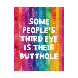 Bespattered Facade All-Seeing Butthole Rainbow Giclée Archival Matte Paper Prints
