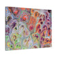 Bespattered Facade Dragon Scales Stretched Matte Canvas Art Prints | Multiple Sizes