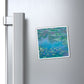 The Art History Collection: Water Lillies Refrigerator Magnet