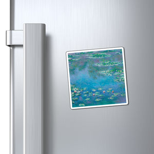 The Art History Collection: Water Lillies Refrigerator Magnet