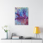 Bespattered Facade Resin Petri Macro Photograph Stretched Matte Canvas Art Prints | Multiple Sizes