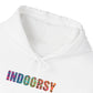 Bespattered Facade Indoorsy Unisex Heavy Blend™ Hooded Sweatshirt