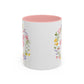Bespattered Facade Pastel Floral Ugh Mug | Five Colors | 11oz