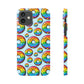 Bespattered Facade Rainbow Sprinkle Donut Slim Case