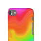 Bespattered Facade Rainbow Heat Map Snap Case