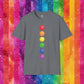 Bespattered Facade Rainbow Dots Unisex Softstyle T-Shirt