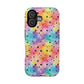 Bespattered Facade Rainbow Watercolor Dots MagSafe Tough Case